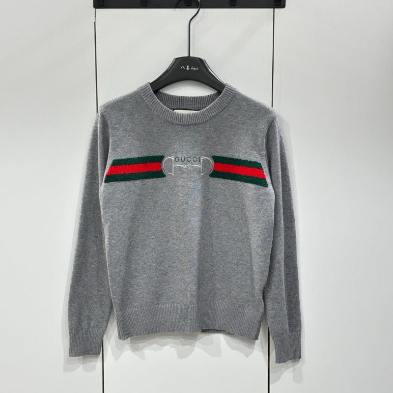 New Fashion Women's Horsebit Knit Sweater DM1326091830
