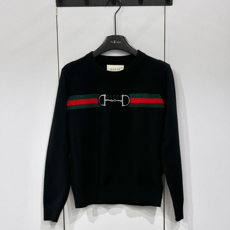New Fashion Women's Horsebit Knit Sweater DM1326091830