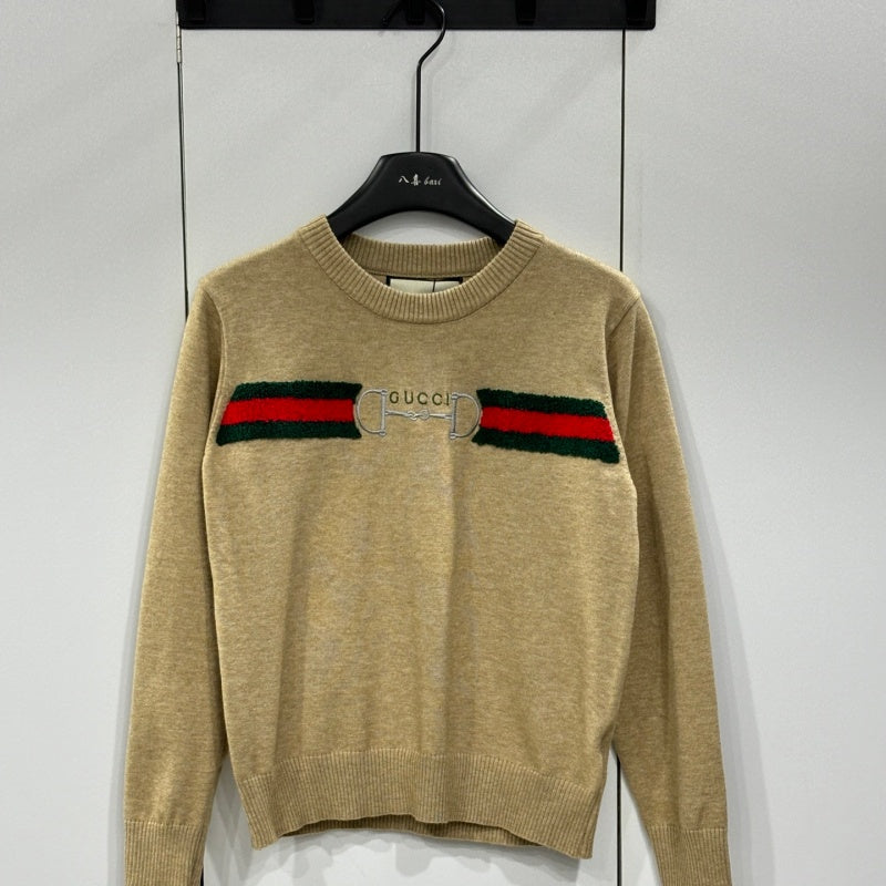New Fashion Women's Horsebit Knit Sweater DM1326091830