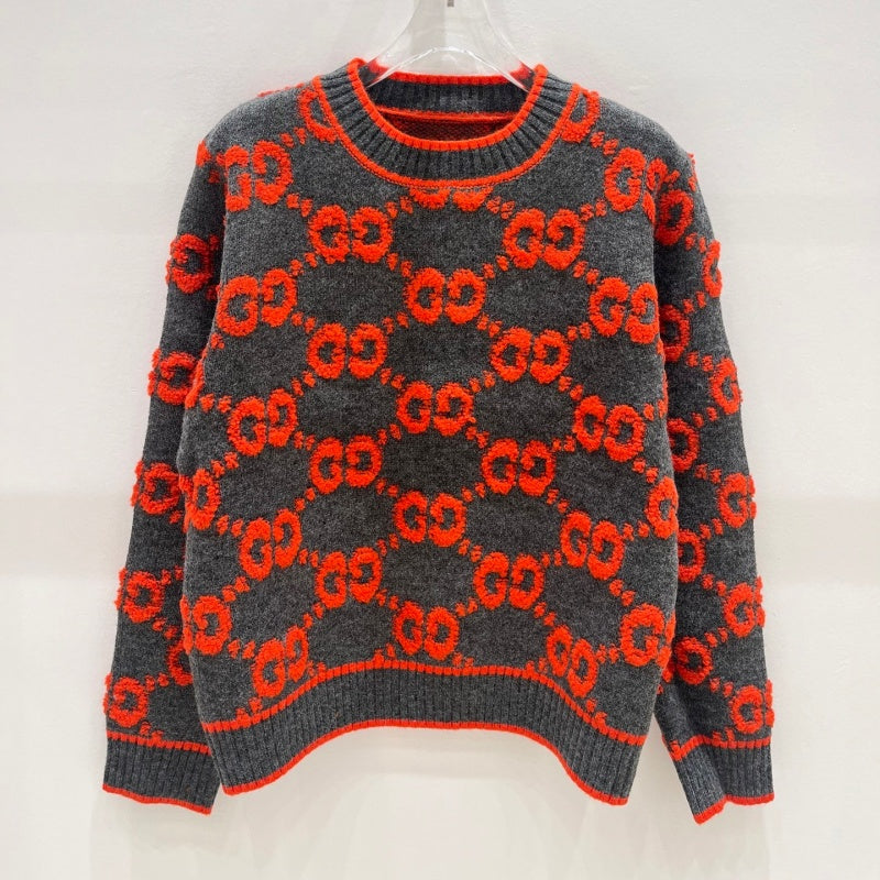 New Fashion Women's GG Knit Sweater DM1326092003