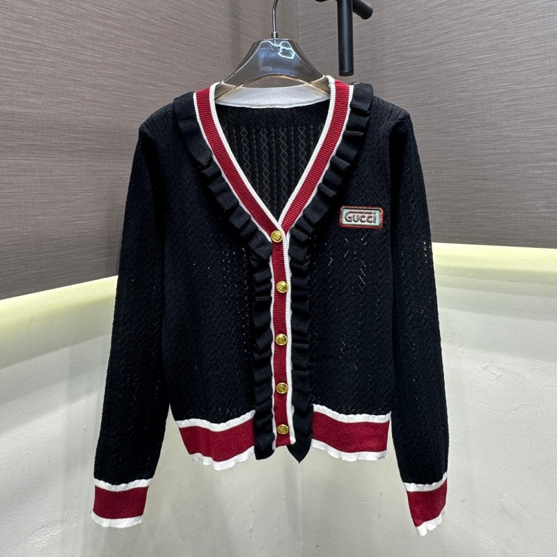 New Fashion Women's GG Knit Cardigan DM1326092004