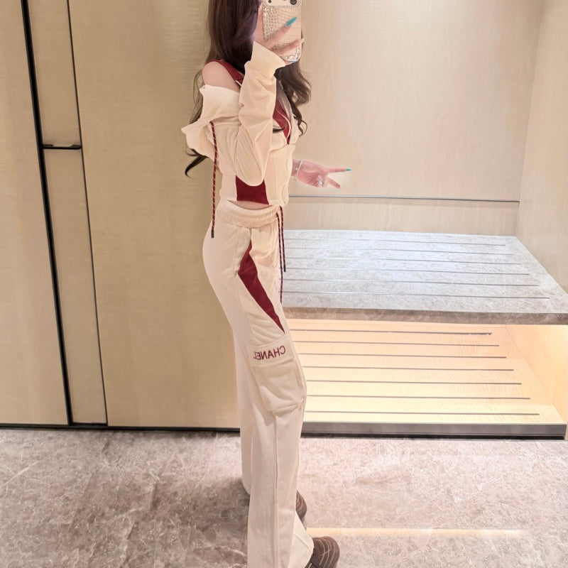 New Fashion Women's CC Tracksuit Set DM1326092014
