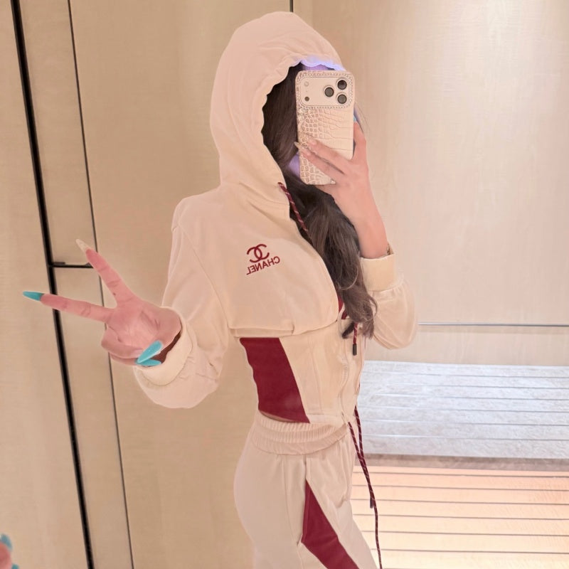 New Fashion Women's CC Tracksuit Set DM1326092014
