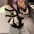 New Fashion Women's CC Knit Cardigan DM1326092019