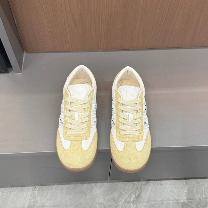 New Fashion Retro Stripe Logo Lace-up Sneakers JX1326092104