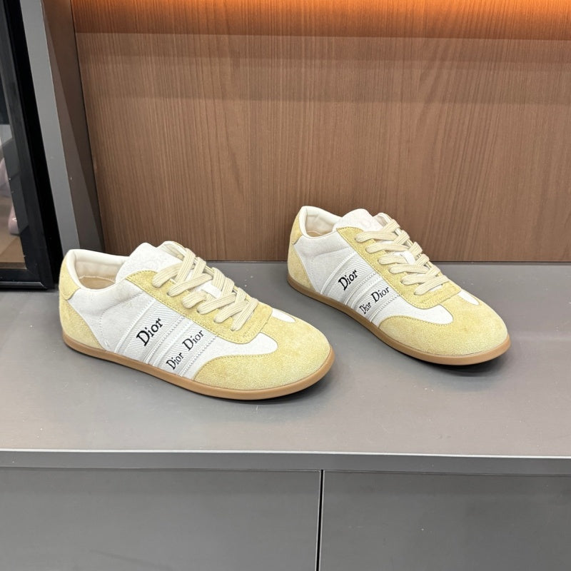 New Fashion Retro Stripe Logo Lace-up Sneakers JX1326092104