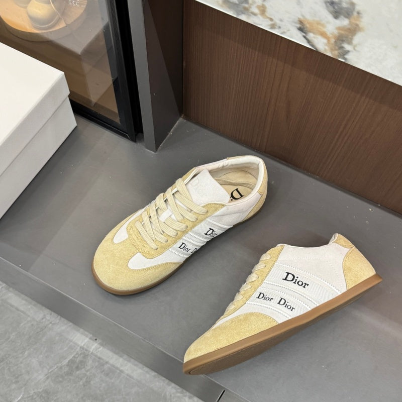 New Fashion Retro Stripe Logo Lace-up Sneakers JX1326092104