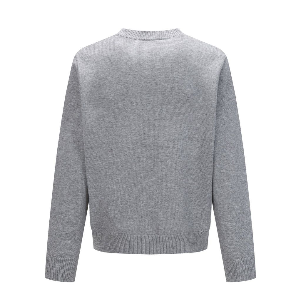 New Fashion Men's Knight Graphic Crew Neck Sweater  DM1326092112