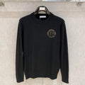 New Fashion Men's Badge Crew Neck Sweater  DM1326092114