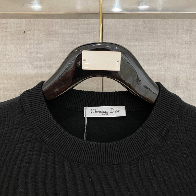 New Fashion Men's Badge Crew Neck Sweater  DM1326092114