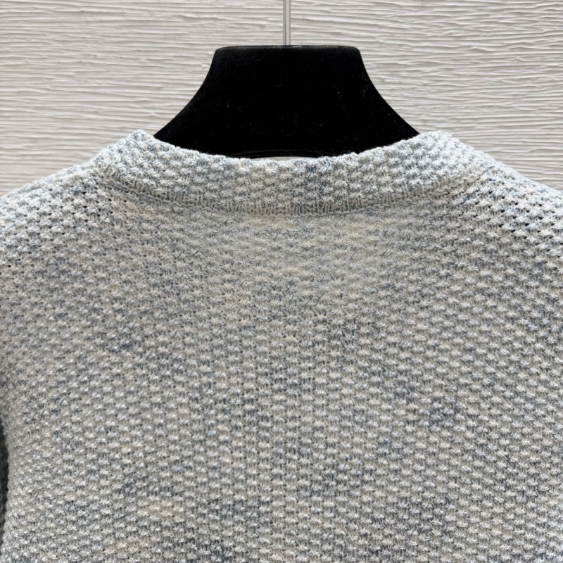 New Fashion Women's Camellia Decor Knit Cardigan DM1326092402