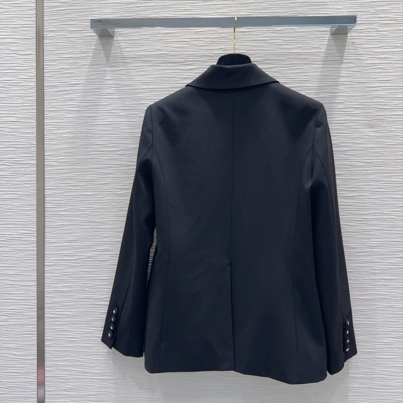 New Fashion Women's CC Rolled Cuff Blazer Jacket CQQ1326092408