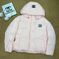 New Fashion Women's CC Hooded Feather Filled Puffer Jacket CQQ1326092410