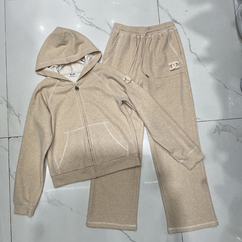 New Fashion Women's CC Casual 2-Piece Outfit Set DM1326092420