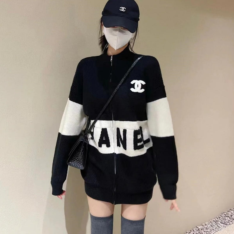 New Fashion Women's CC Knit Cardigan DM1326092423