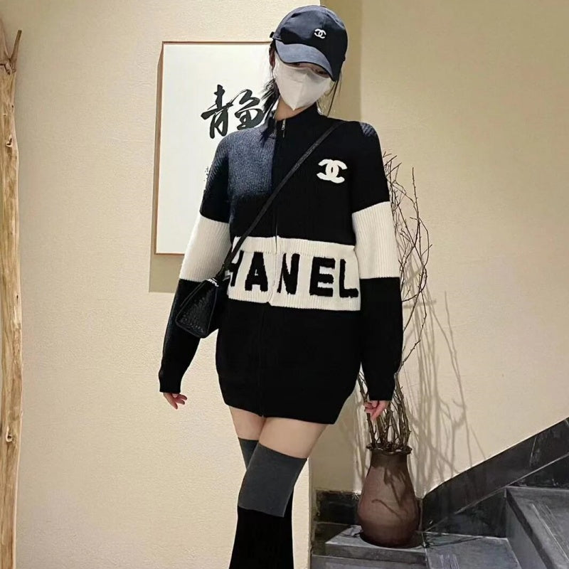New Fashion Women's CC Knit Cardigan DM1326092423