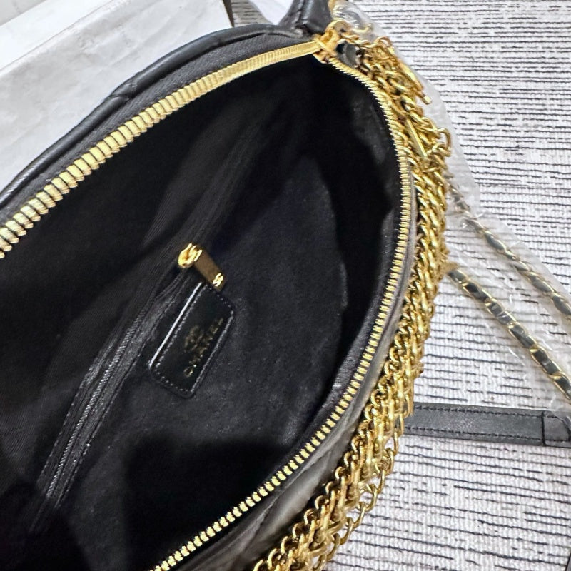 Women's Luxury Quilted Chain Waist Bag CWT1326092816