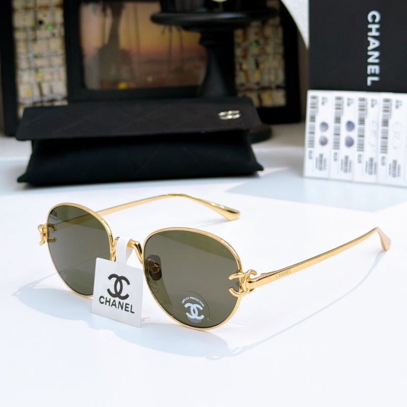 New Fashion Unisex Oval Makeup-Friendly Glasses LD1326092825