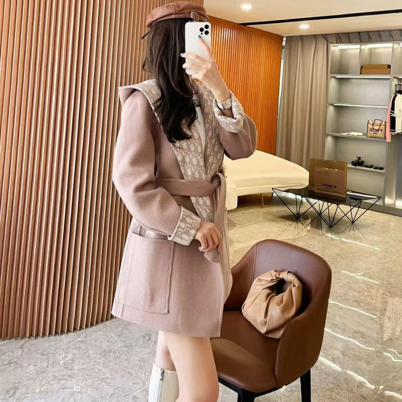 New Fashion Women DIO Cashmere Coat DM1326092904