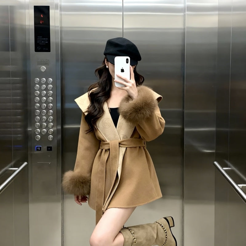 New Fashion Women Printed Coat DM1326092907