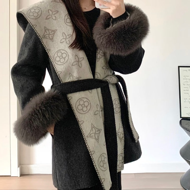 New Fashion Women Printed Coat DM1326092907