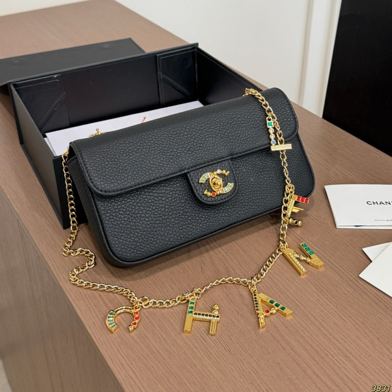 New Fashion Women Pebbled Leather Crossbody Bag CWT1326092919