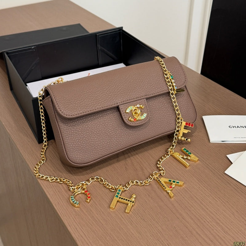 New Fashion Women Pebbled Leather Crossbody Bag CWT1326092919