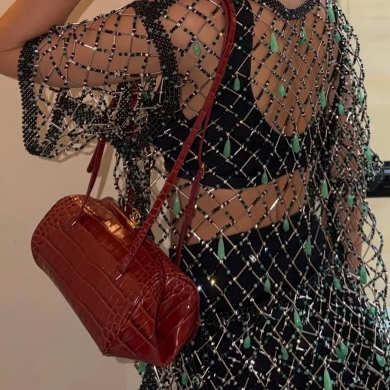 New Fashion Women CC Bowling Handbag CWT1326092918