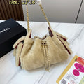 New Fashion Women CC Furry Chain Crossbody Bag XC1326092921