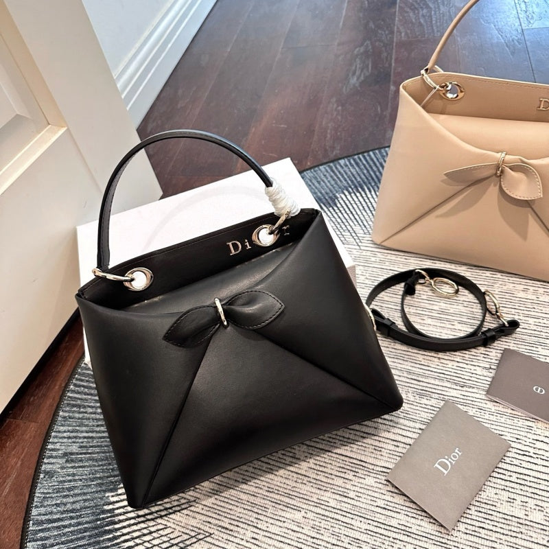New Fashion Women DIO Bow Decor Handbag CWT1326092927
