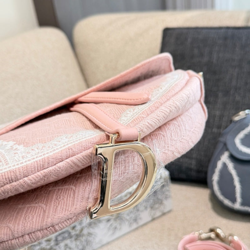New Fashion Women's Lace Embroidery Saddle Bag XC1326093001