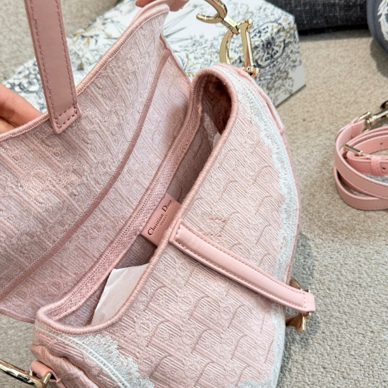 New Fashion Women's Lace Embroidery Saddle Bag XC1326093001