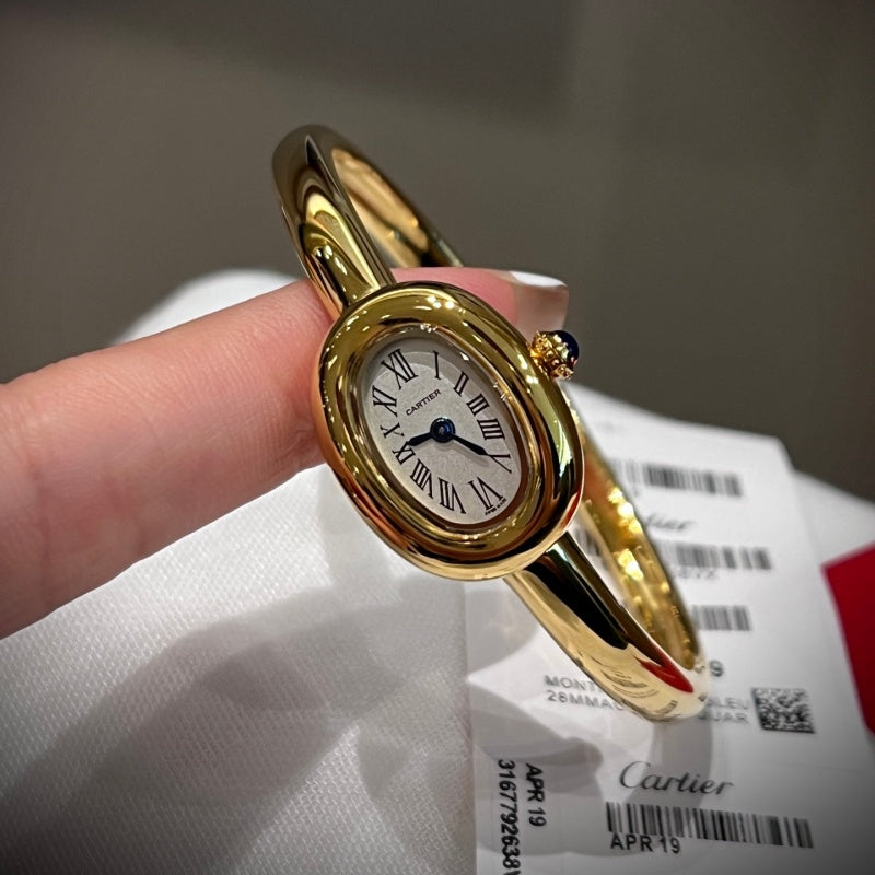 New Fashion Women's Baignoire Bangle Wrist Watch XXF1326093016