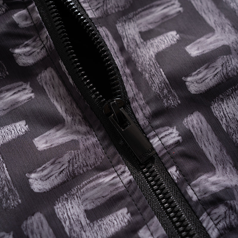 New Fashion Men's All Over Print Stand Collar Jacket SJ1326093019