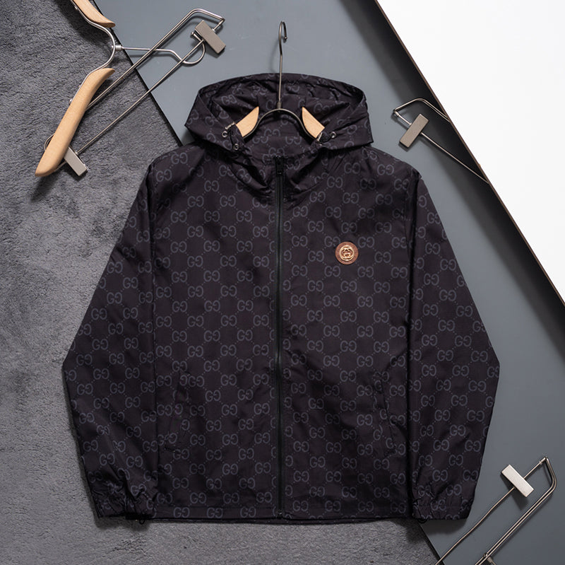 New Fashion Men's All Over Print Stand Jacket SJ1326093020