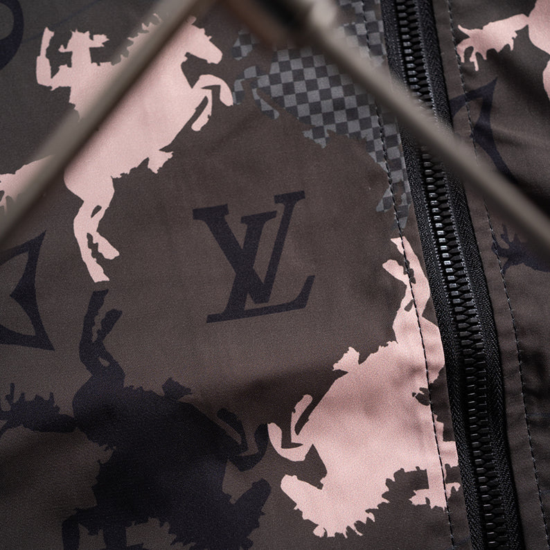 New Fashion Men's All Over Print Stand Jacket SJ1326093024