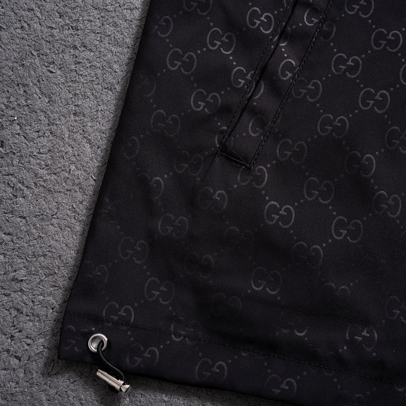 New Fashion Men's All Over Print Stand Jacket SJ1326093027