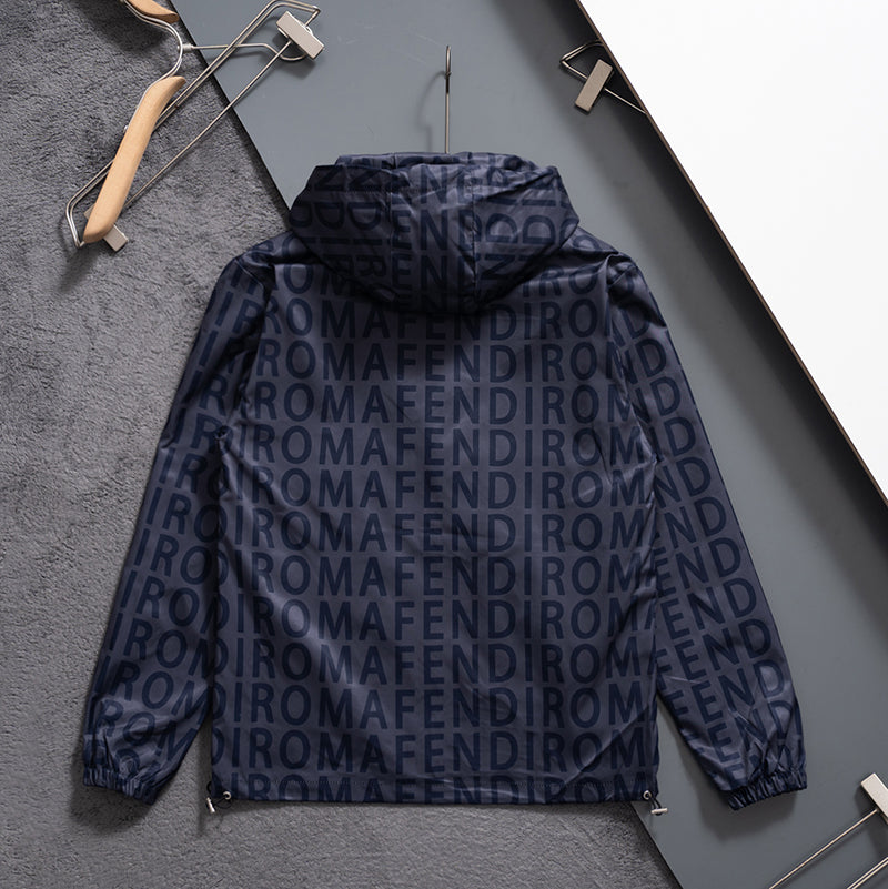New Fashion Men's All Over Print Stand Jacket SJ1326093034