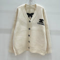 New Fashion Women's CC V-Neck Jacquard Knit Cardigan DM1326100803