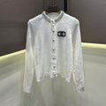 New Fashion Women's CC Beaded Knit Cardigan CQQ1326100807