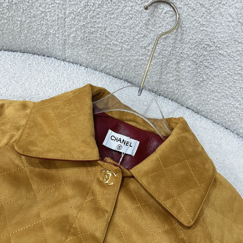 New Fashion Women's CC Long Suede Coat DM1326100819