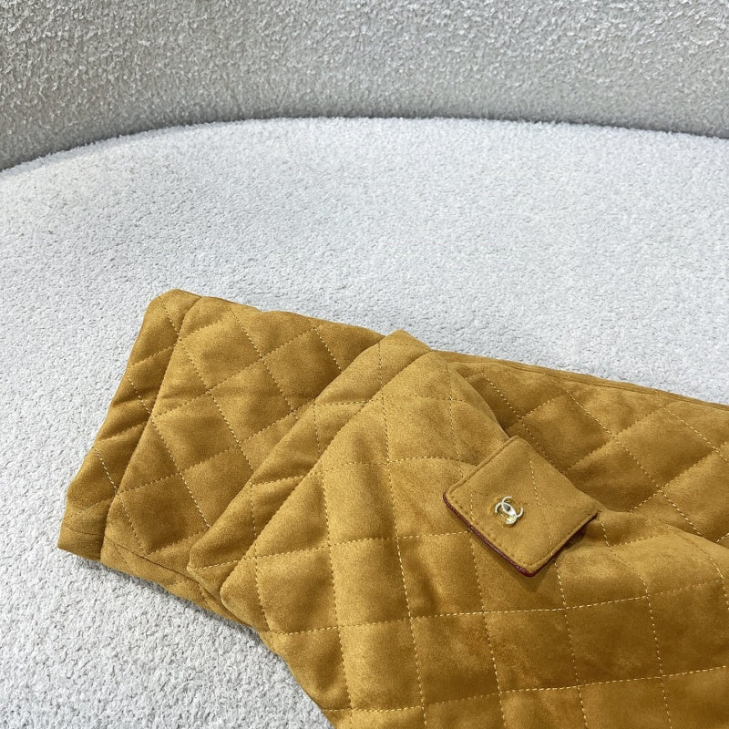 New Fashion Women's CC Long Suede Coat DM1326100819