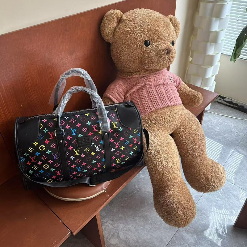 New Fashion 1V Leather Travel Duffle Bag JL1306100832