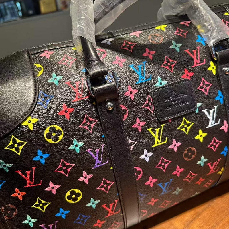 New Fashion 1V Leather Travel Duffle Bag JL1306100832