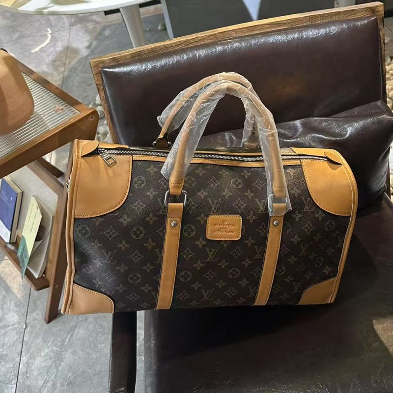 New Fashion 1V Leather Travel Duffle Bag JL1306100833