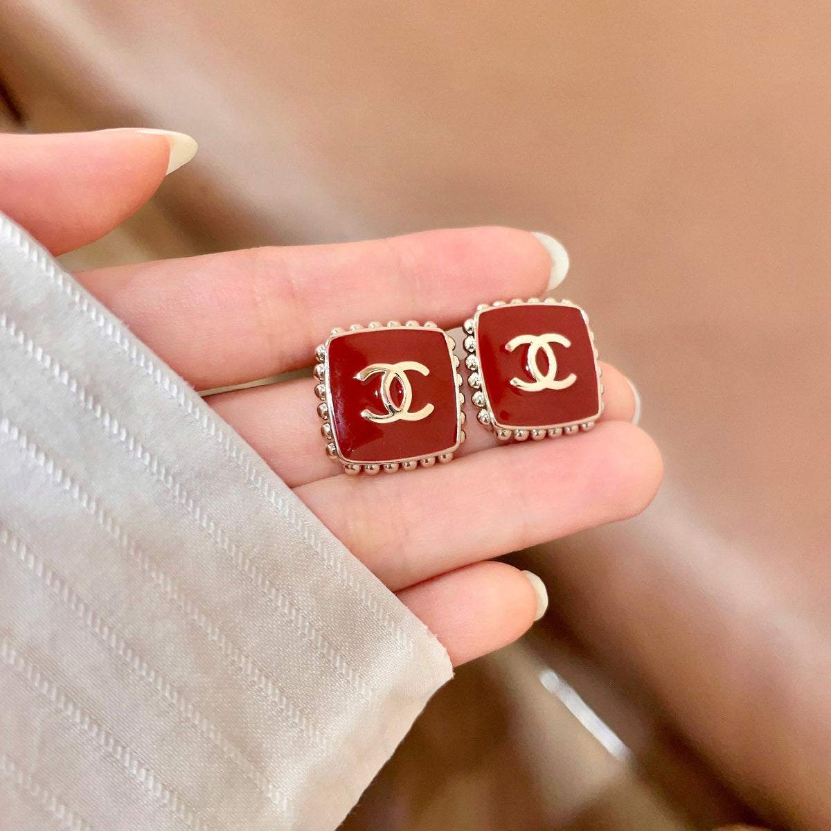 New Fashion Women's CC Earrings ZS1326101004