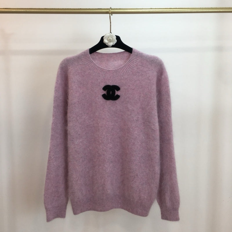 New Fashion Women's CC Crew Neck Sweater DM1326101025