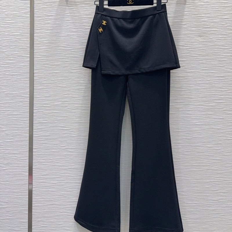 New Fashion Women's Fake Two-Piece Skirt Pants DM1326101027