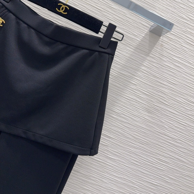 New Fashion Women's Fake Two-Piece Skirt Pants DM1326101027