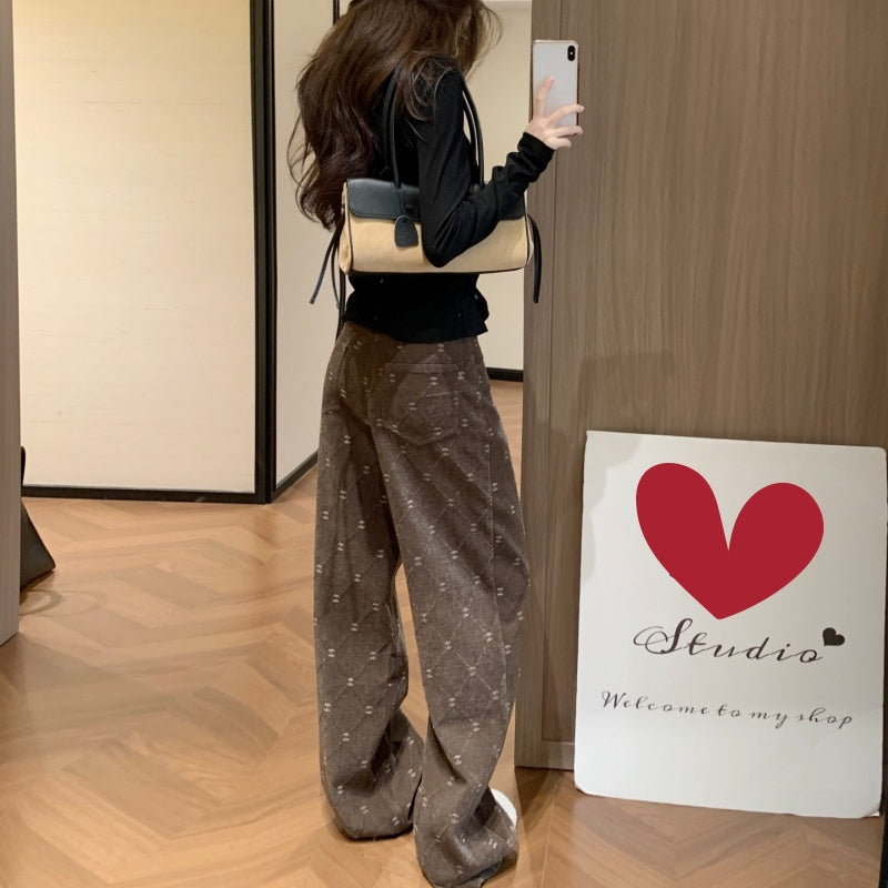 New Fashion Women's Base Top & Jeans Set DM1326101028